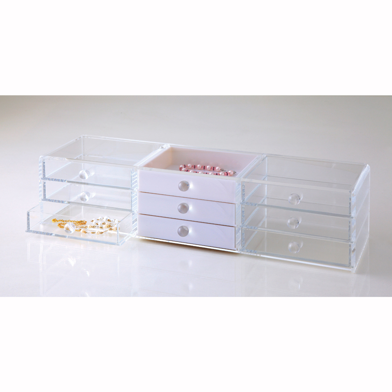 9-DRAWER ACRYLIC BOX